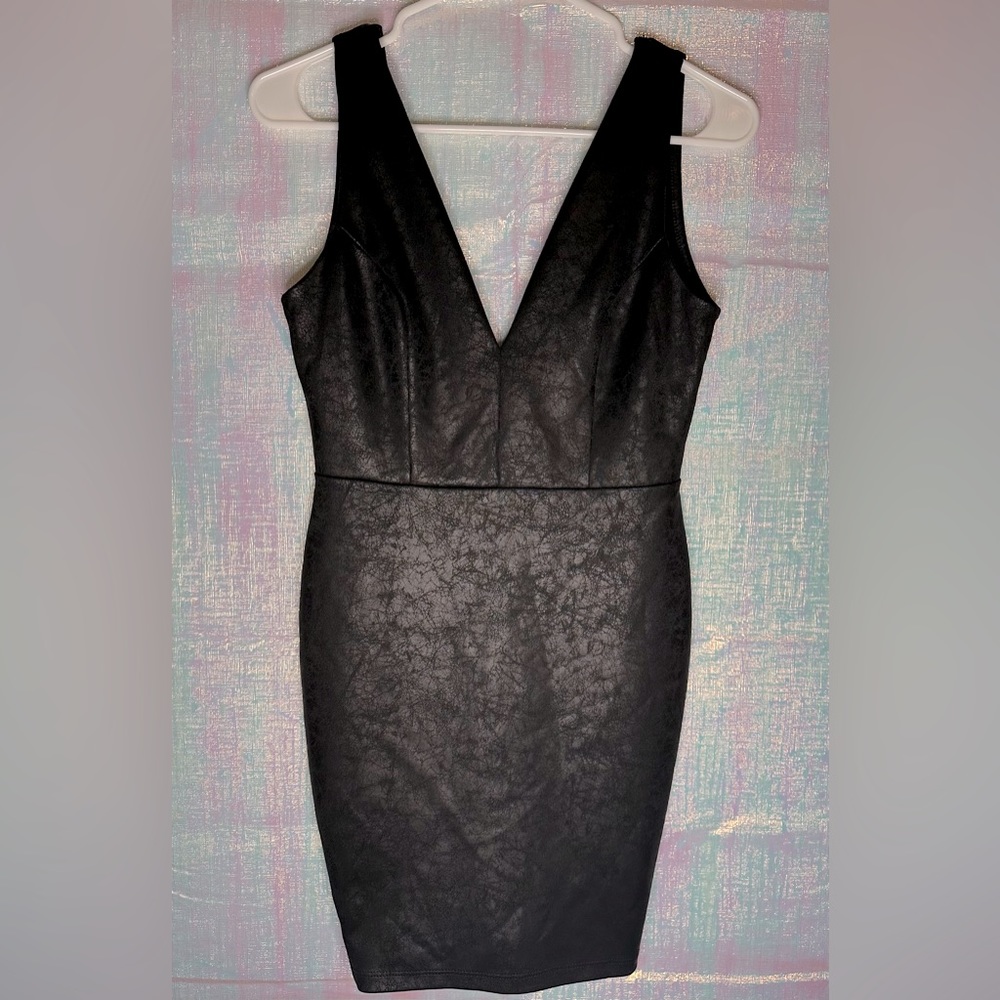 Charlotte Russe Mini Dress Color Black Size S